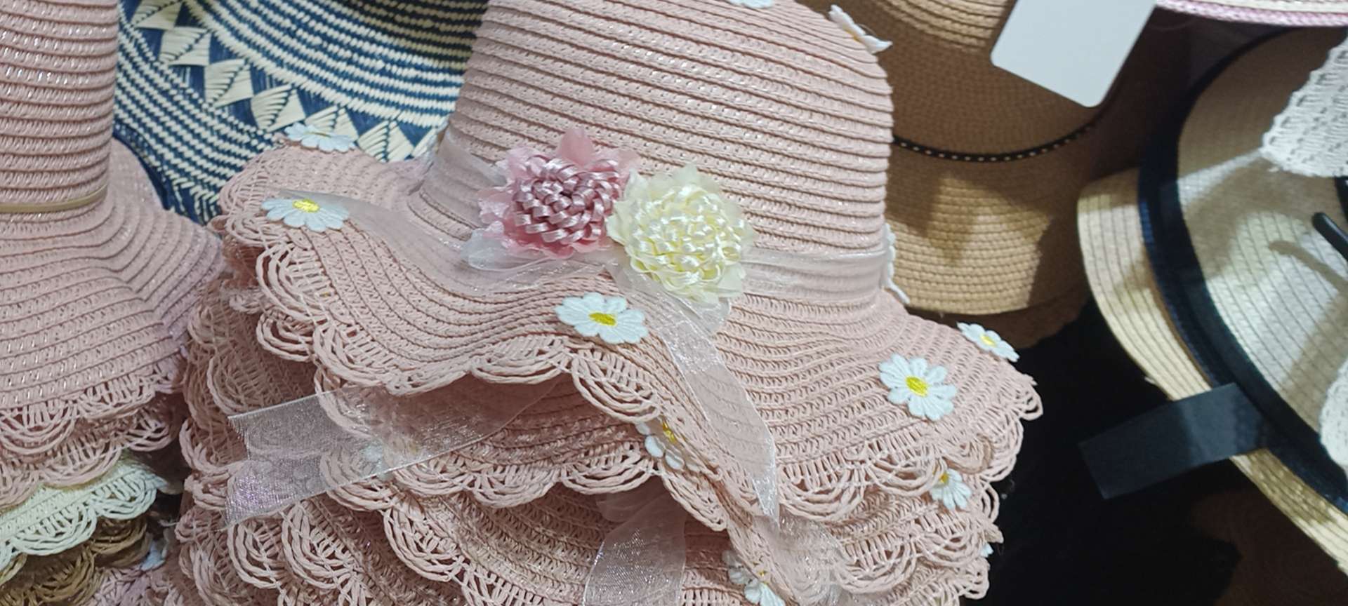 Flower Hat full figure