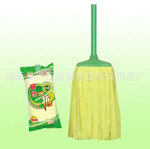 厂家直销批发供应新款福宝4410超级纤维布条吸水拖把