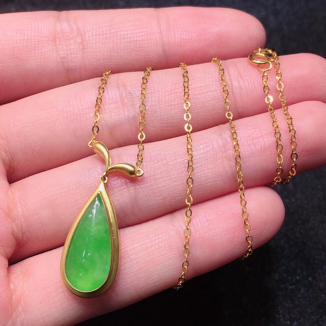 Jade water drop detail image 2