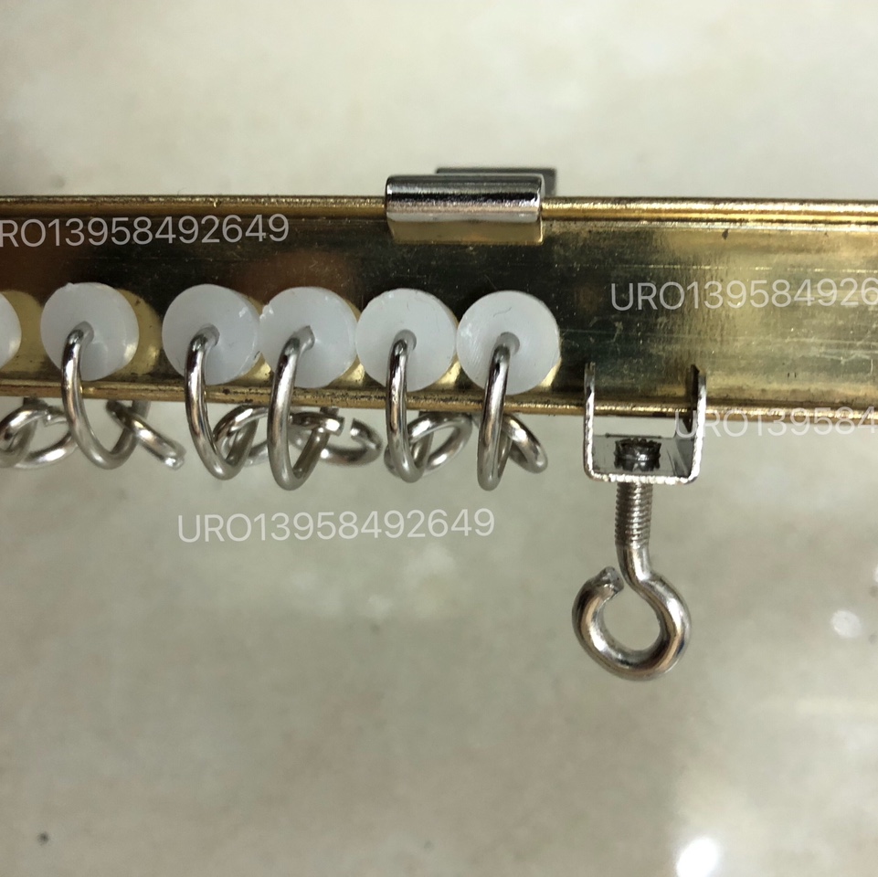 curtain acces with runners brackets with screws end st