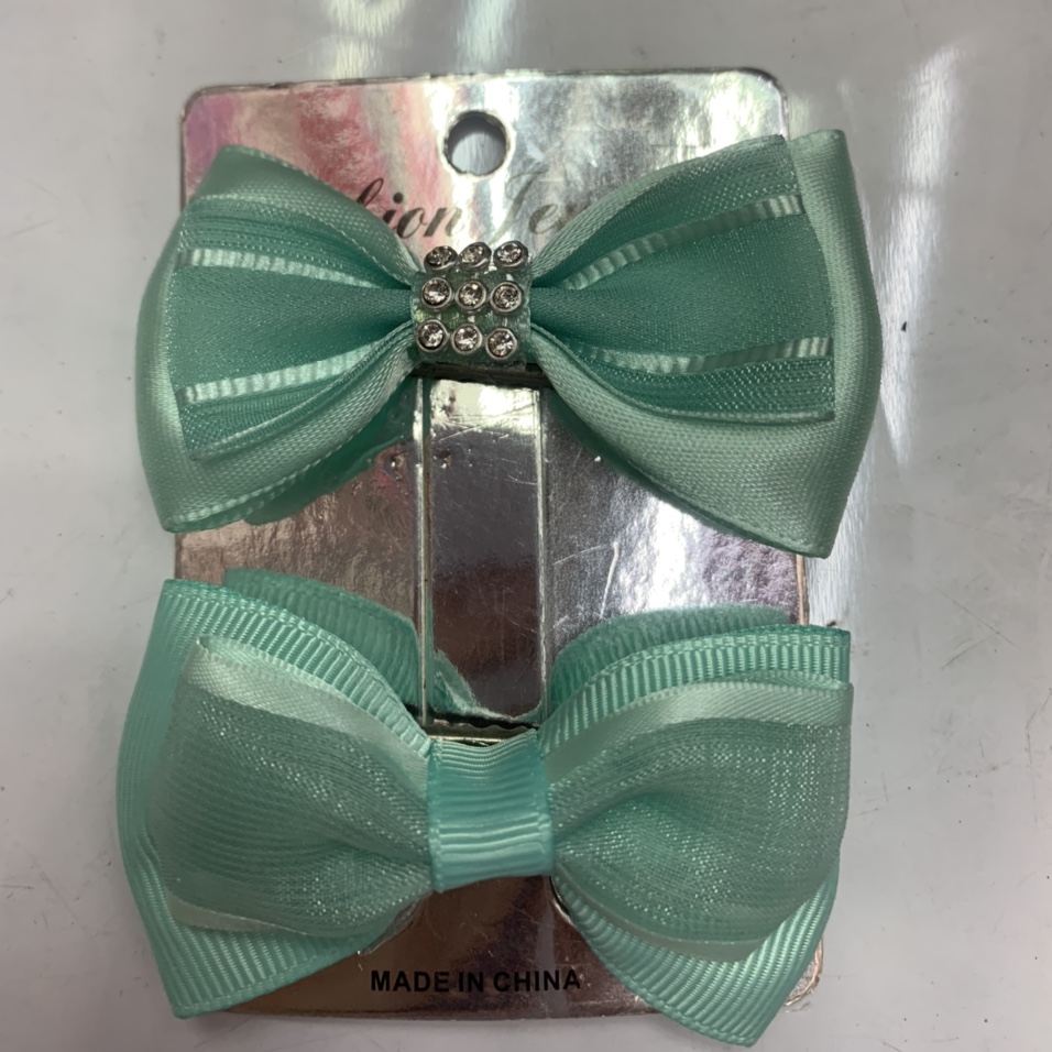 New Korean fashion bow mix mixed color hair clip 43