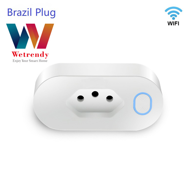 1涂鸦WIFI智能巴西规插头巴西插座Brazilian plug智能插头详情图2