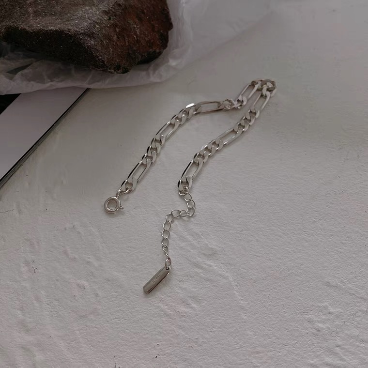 古巴链手链女ins潮小众设计感复古嘻哈个性链条手饰