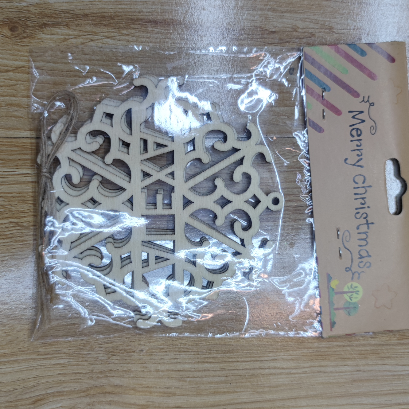 8158 木头片挂件 每包三片 欢迎询价