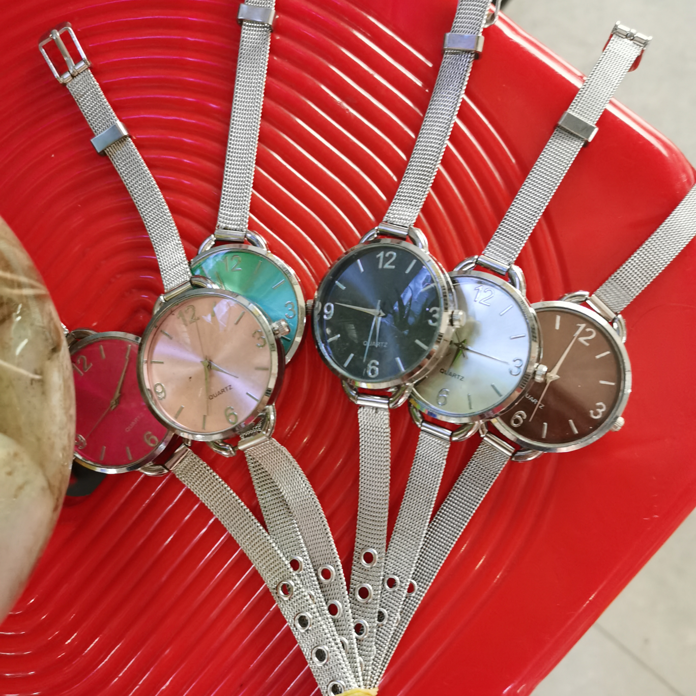 Steel wire fashion watch