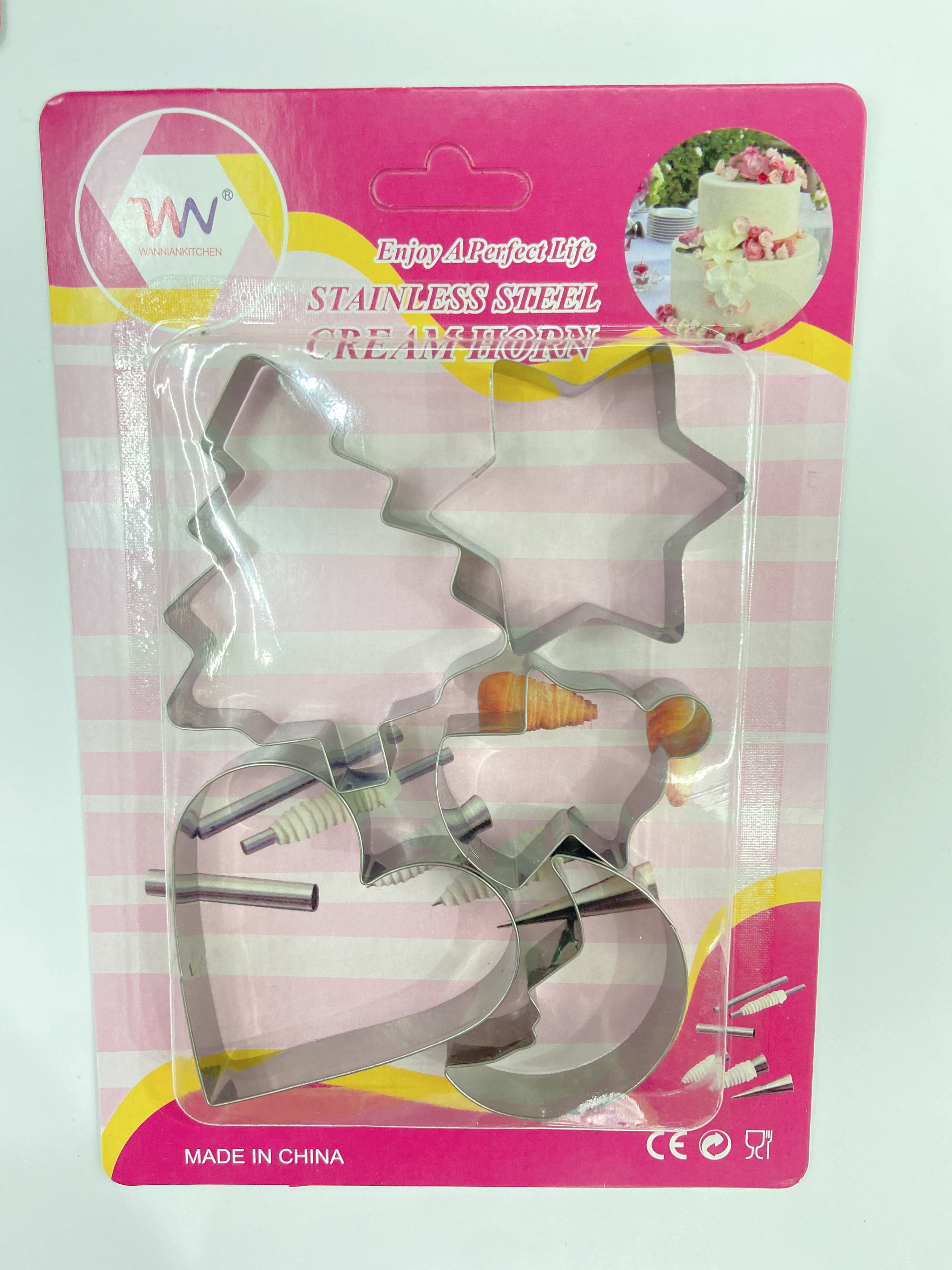 بسكويت مصنوع من الفولاذ غير القابل للصدأ مزخرف كعكة الشوكولاتة detail image 1