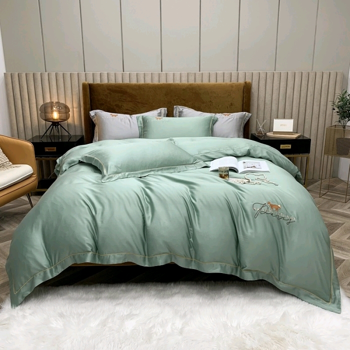 Four-piece set New 80-day silk embroidery four-piece set 1