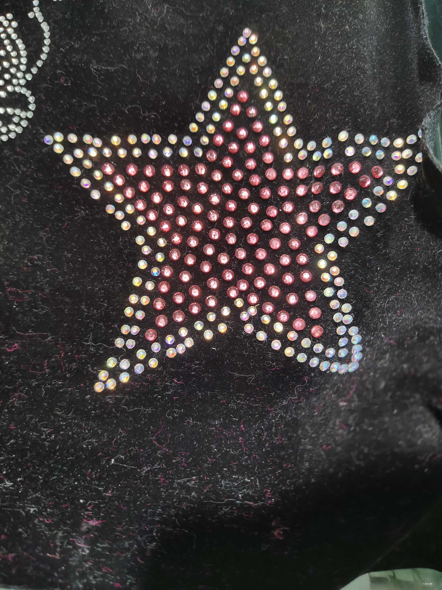 Two-colored five-pointed star detail image 1