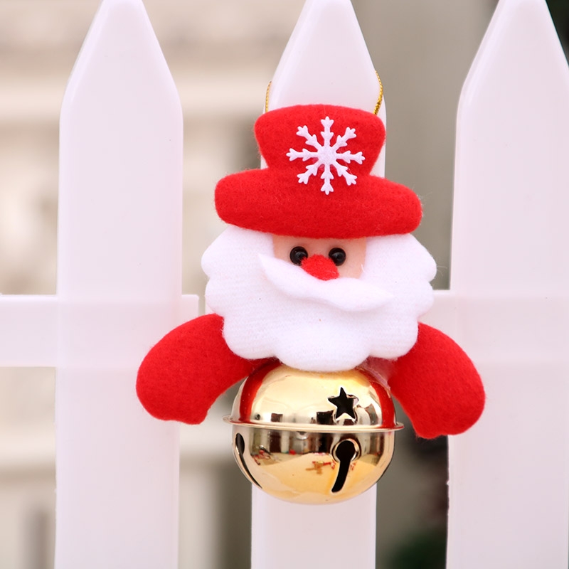 Christmas Decorations Christmas pendants Christmas tree pendants with bells Christmas gifts 6