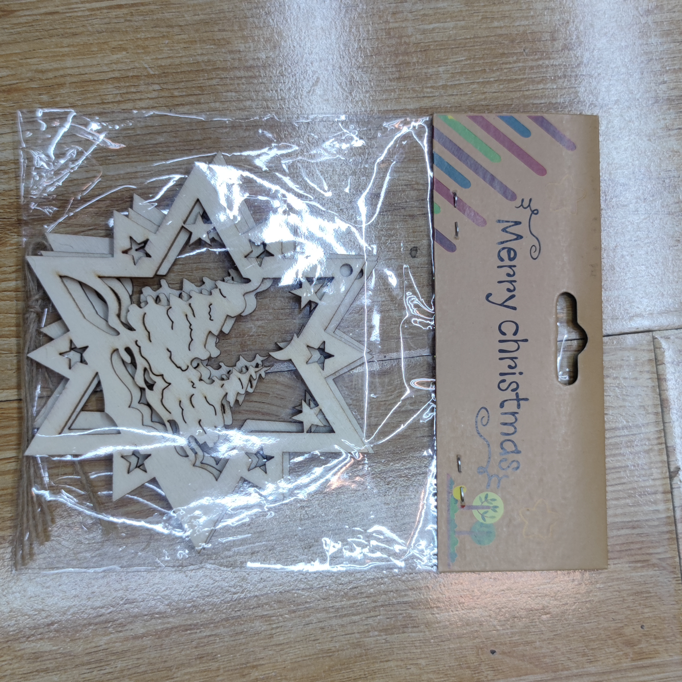 8168 木头片挂件 每包三片 欢迎询价