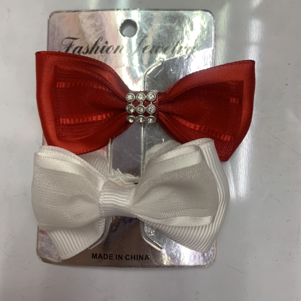 New Korean fashion bow mix mixed color hair clip 48