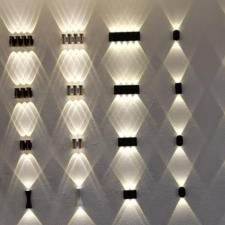 Wall lamp color white light warm light optional indoor