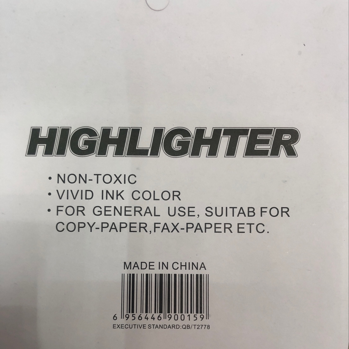 203 Highlighter Item Picture