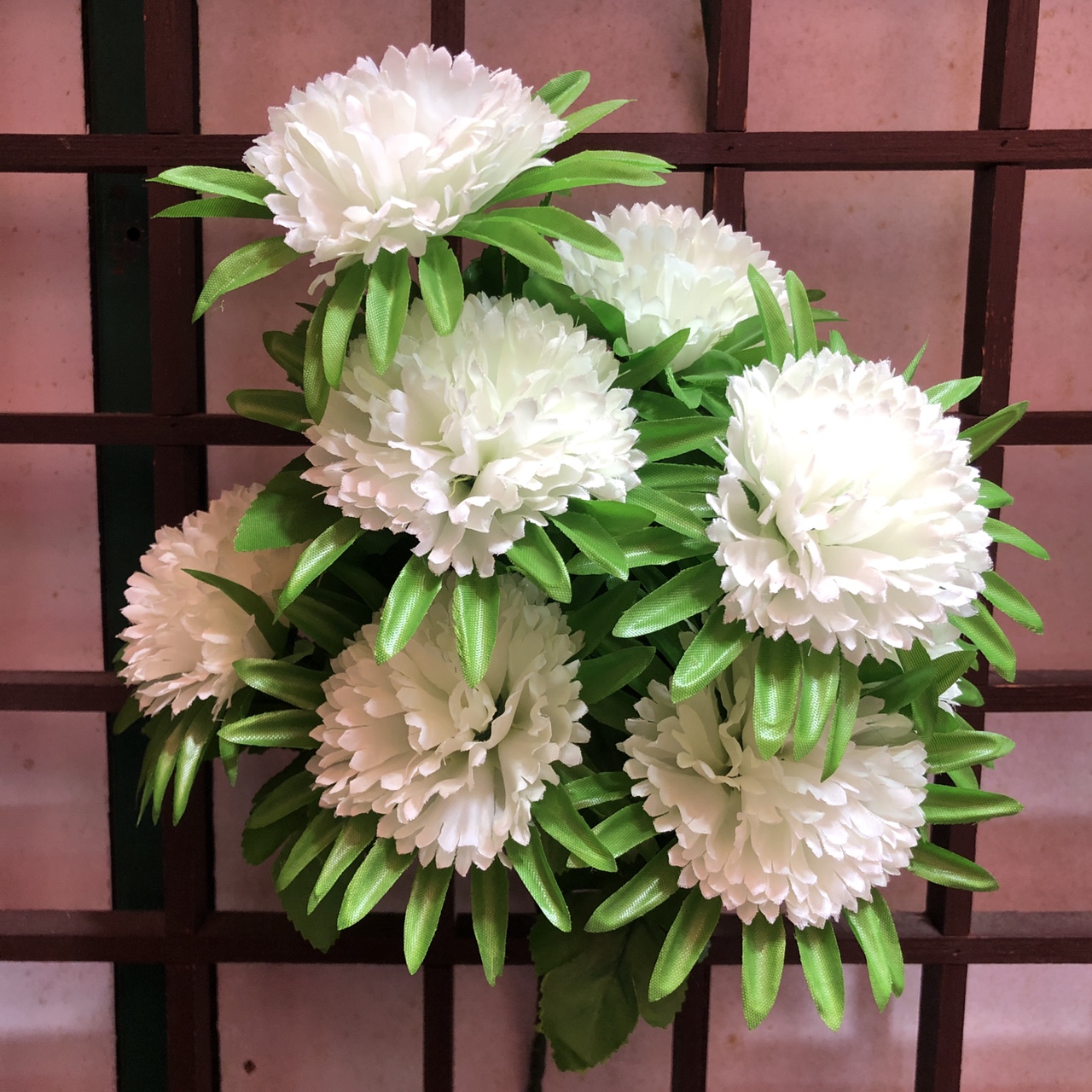 康乃馨-2仿真玫瑰花餐桌花假花绢花干花花束摆设客厅室内插花装饰花艺摆件