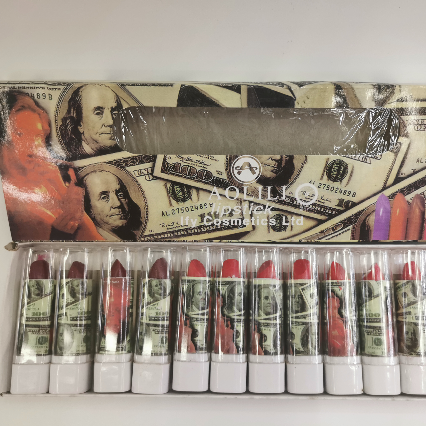 Dollar Lipstick Moisturizing Lipstick Matte Mist Lip gloss does not fade easily thumbnail