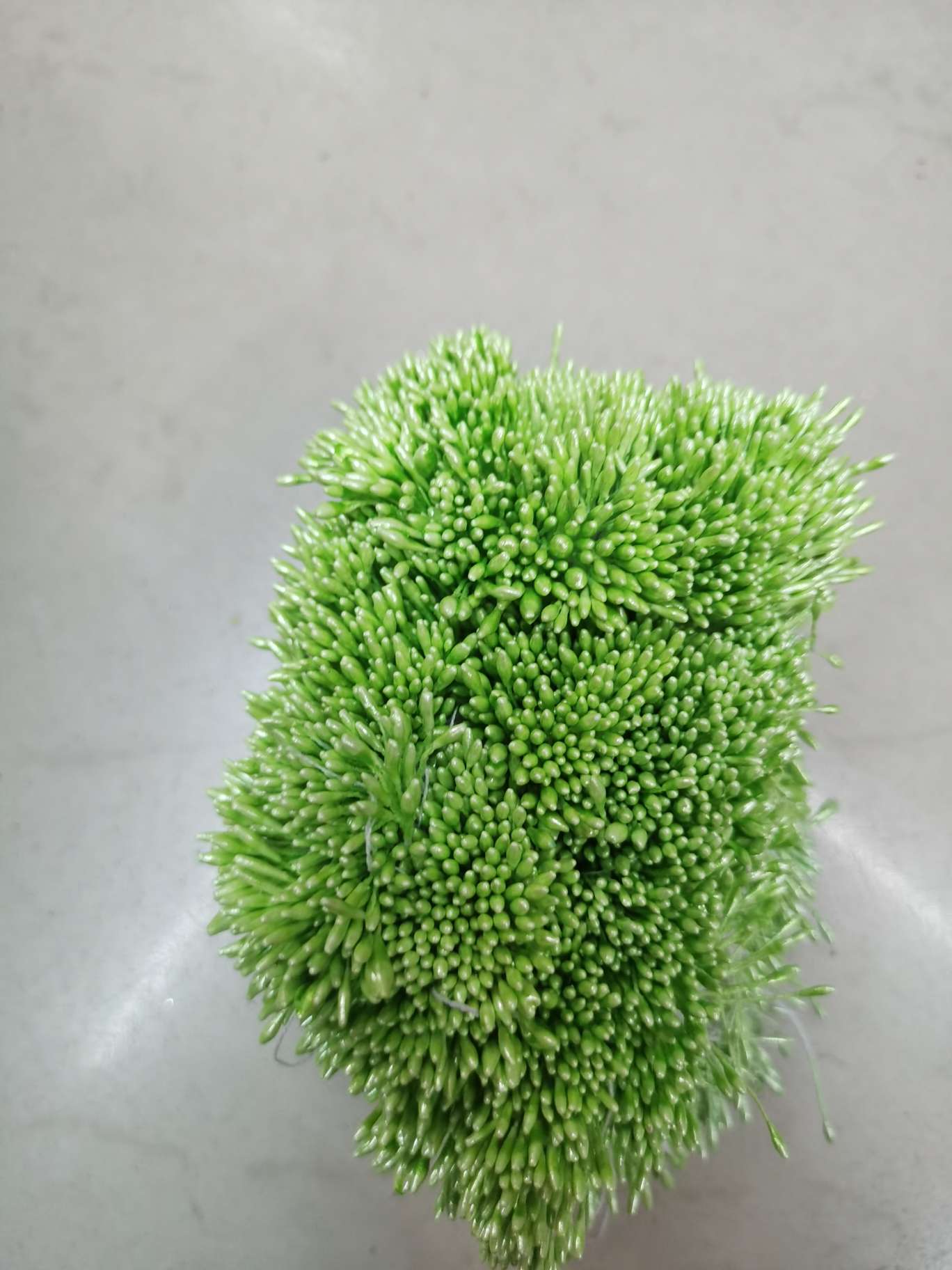 Pearlescent 01 light fruit green flower core gypsum 01 pic 2