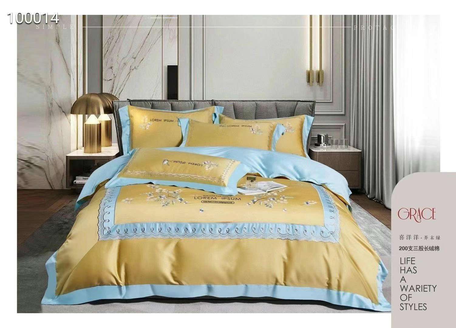 四件套/纯棉四件套高端红色/床上四件套/被套四件套/床上四件套冬产品图