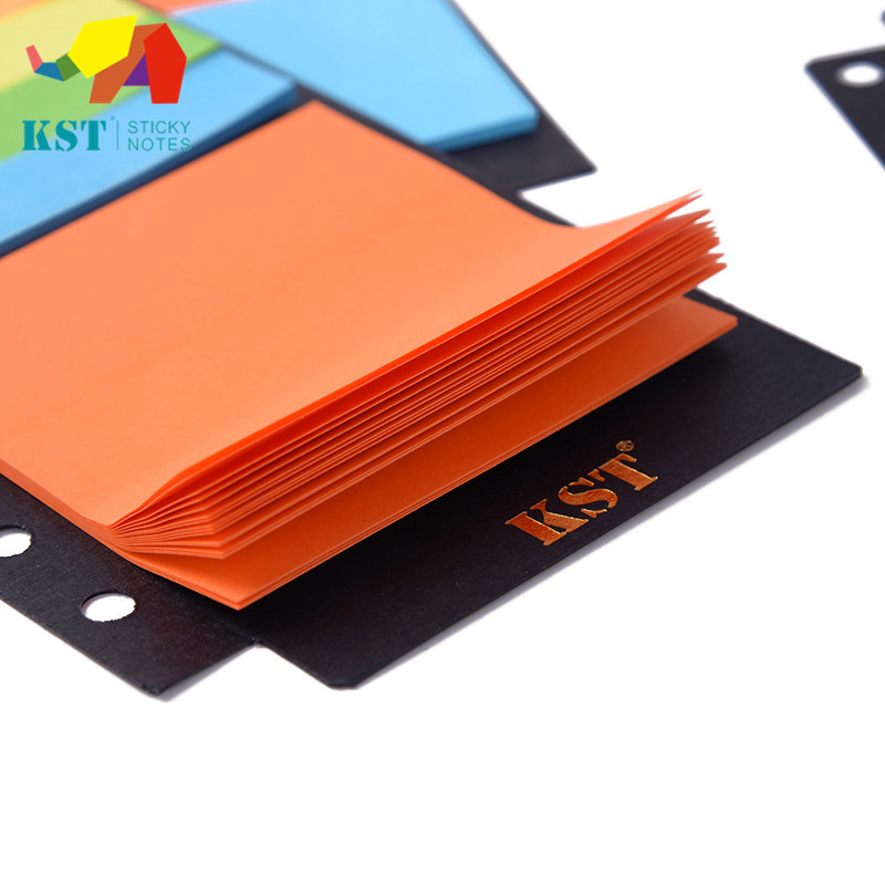 厂家直销便利贴纸 荧光色记事贴 留言贴 便利贴组合办公文具定制  logo详情图4