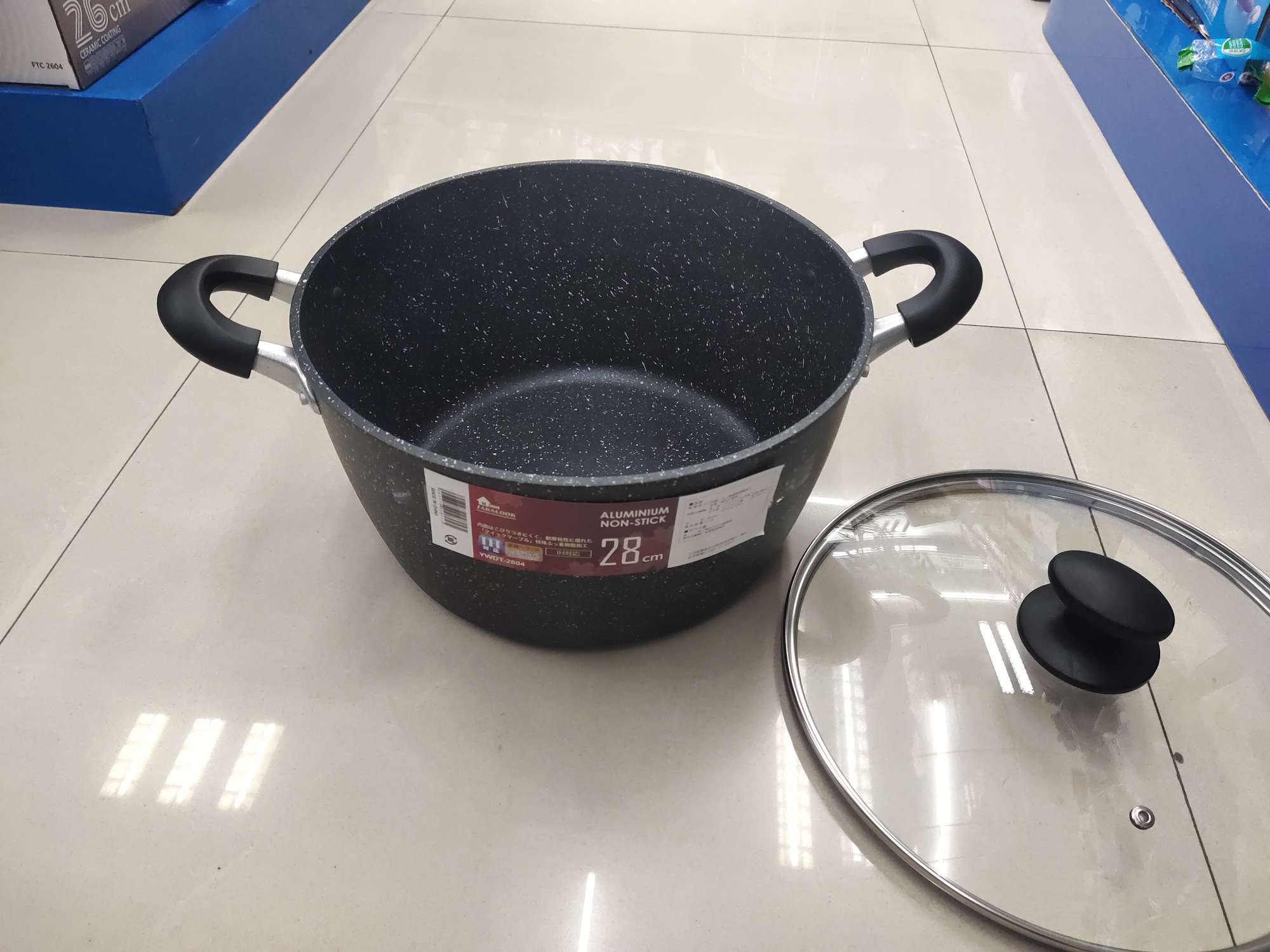 SARACOOK,28cm soup pot, milk pot, non-stick porridge and soup cooking pot, gas stove and induction cooker dual-purpose pot, two-hand pot, 20-28cm Specification image