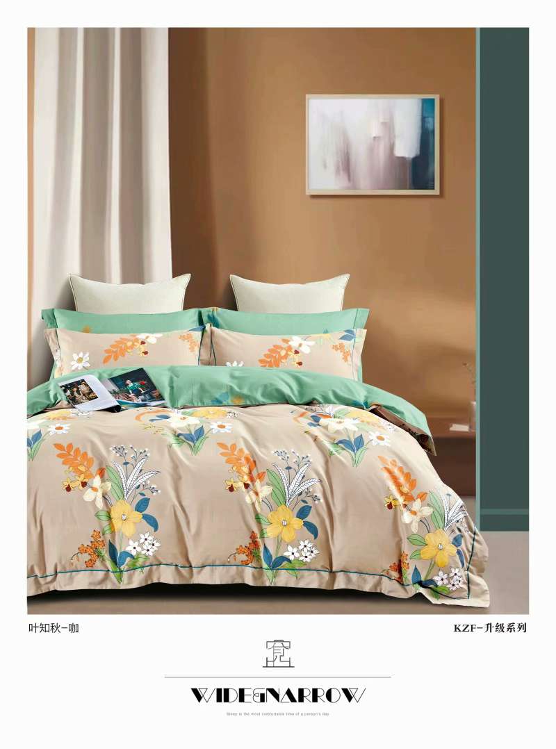 Conjunto de cuatro piezas al por mayor y al por menor cama 100% algodón dormitorio estudiantil simple conjunto de cuatro piezas multi-estilo tamaño ⑥ pic 1