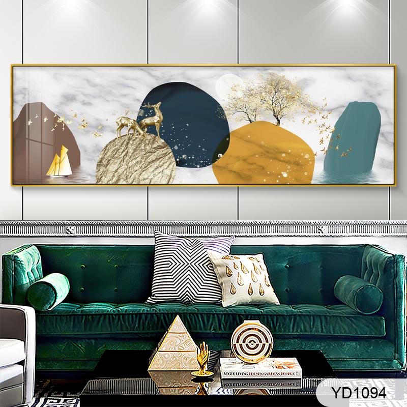 Abstract rich Jinshan elk rich tree sofa bed