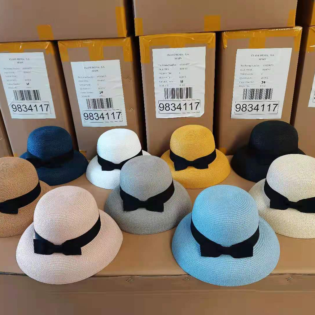 夏季透气沙滩草帽韩版爆款时尚潮流遮阳沙滩草帽04