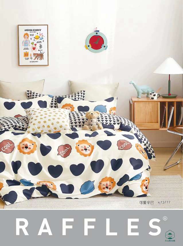 Conjunto de cuatro piezas al por mayor y al por menor cama 100% algodón dormitorio estudiantil simple conjunto de cuatro piezas multi-estilo tamaño ① pic 7