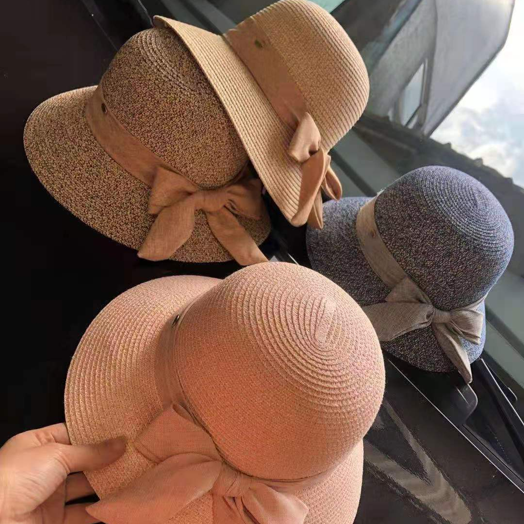 Summer Breathable Beach Straw Hat Korean Version Explosive Fashion Trend Sunshade Beach Straw Hat 08