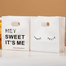 蛋糕面包袋子一次性手提袋甜品烘焙外卖打包袋环保全可降解塑料袋可定制