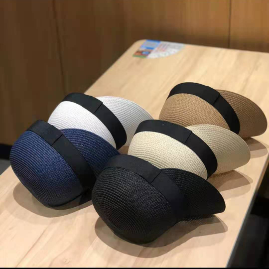 Summer Breathable Beach Straw Hat Korean Version Explosive Fashion Trend Sunshade Beach Straw Hat 27