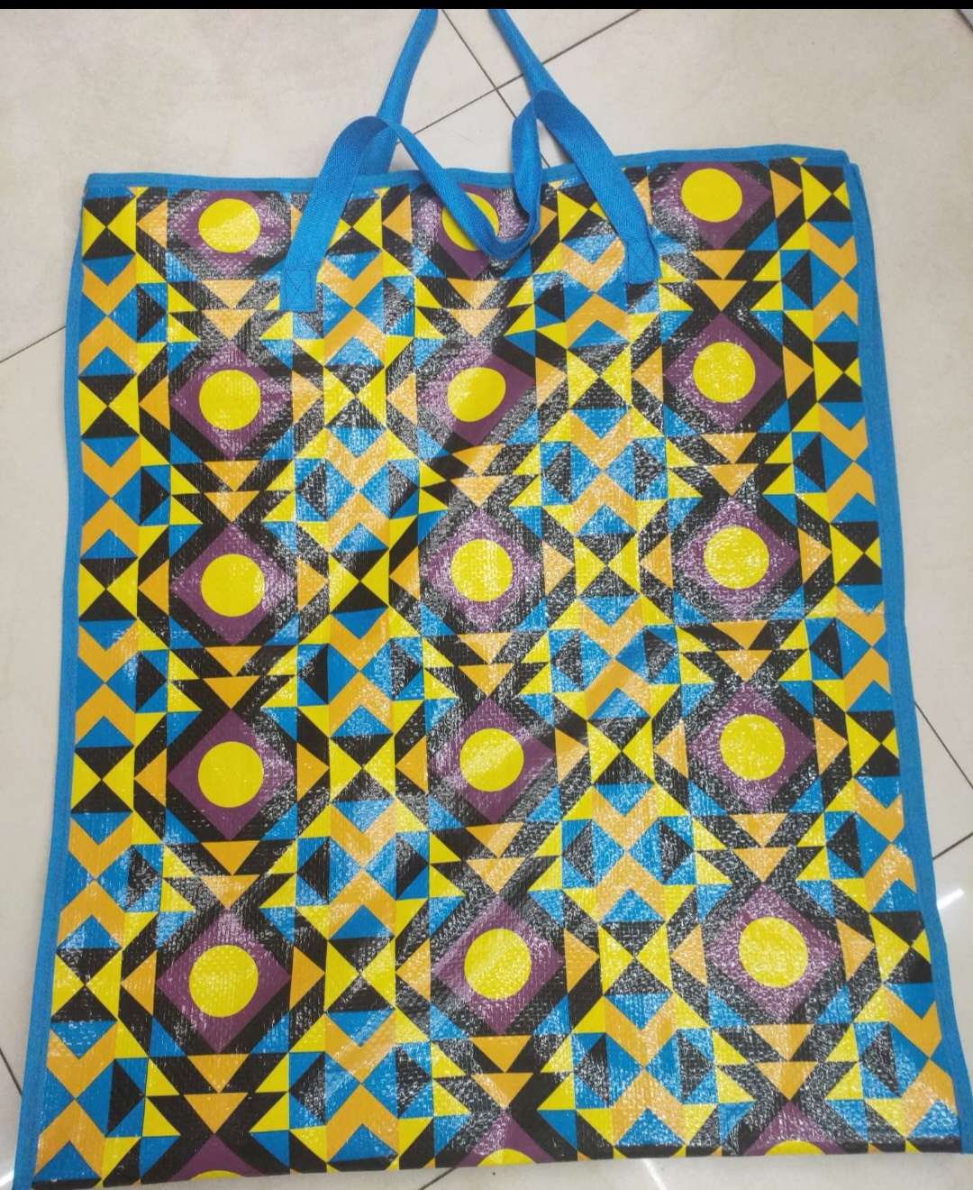 29 woven bag factory direct sales, various patterns, moving clothes packing bags, kindergarten quilt storage bags, waterproof and moisture-proof luggage bags, large moving bags detail image 5