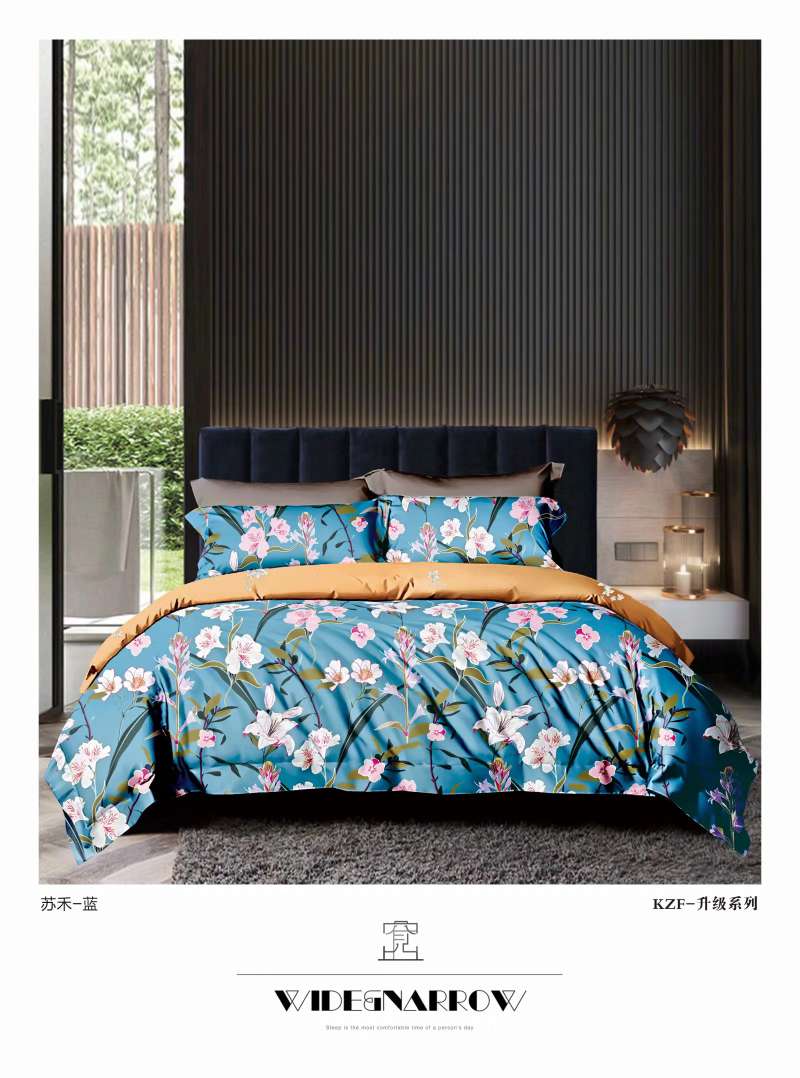 Conjunto de cuatro piezas al por mayor y al por menor cama 100% algodón dormitorio estudiantil simple conjunto de cuatro piezas multi-estilo tamaño ⑥ pic 6