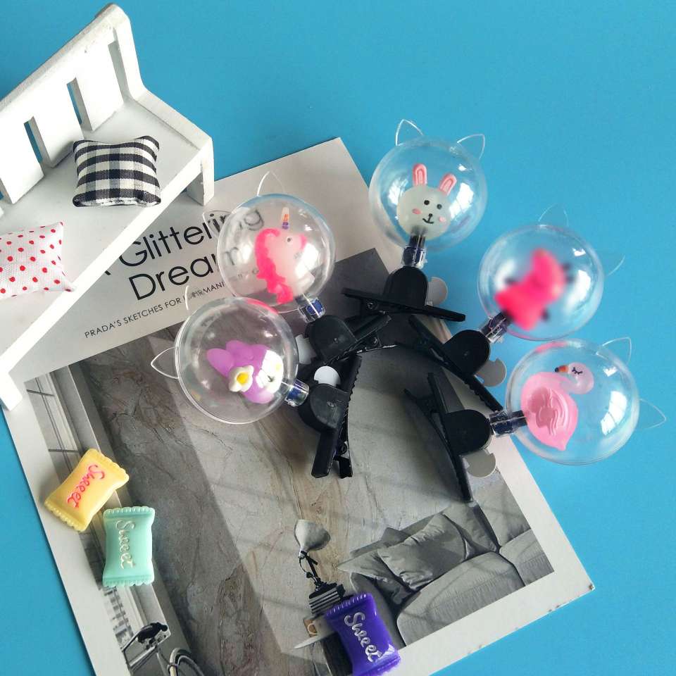 发光波波球夹子 卡通夹子产品图