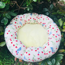 Pet supplies! Milk velvet treading milk nest, anti-static fabric, small fresh style