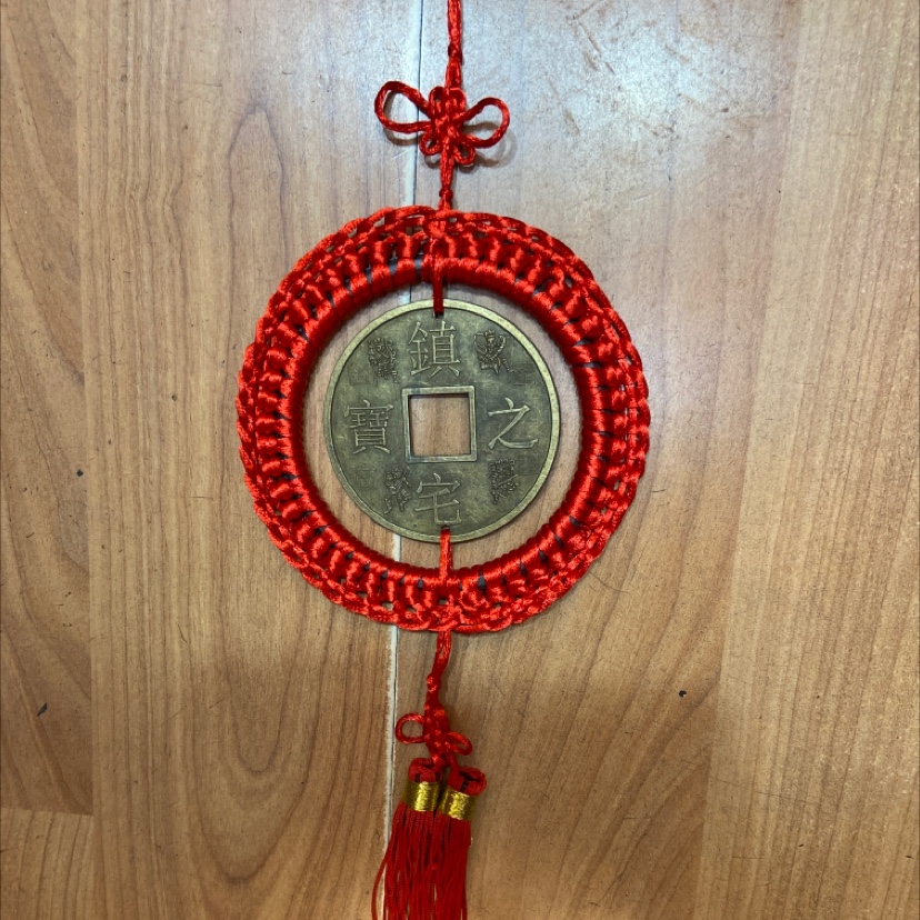 a9 cm large character imitation of copper town house