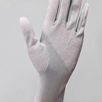 Summer breathable silk sunscreen gloves for women UV short touch screen Premium Driving lace thin cycling