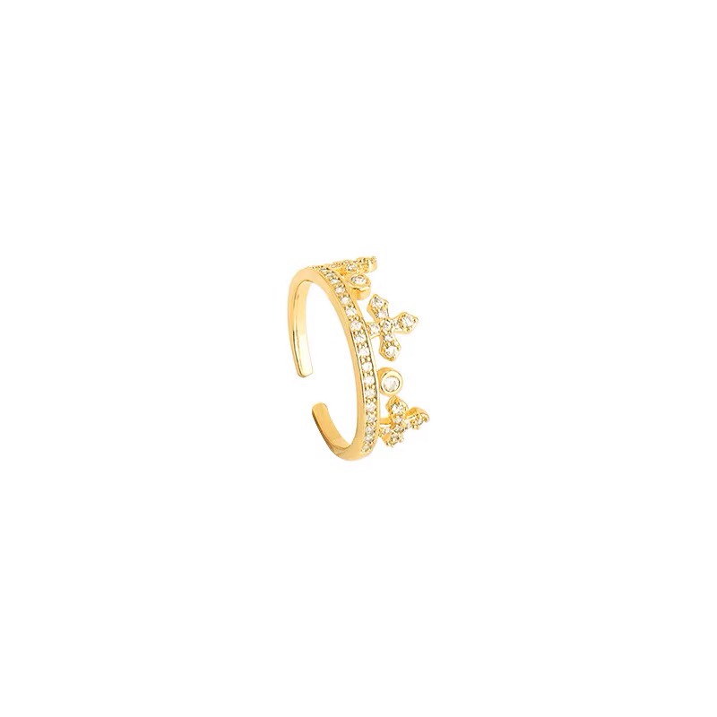 A high-end, exquisite, elegant, luxurious, fashionable and trendy ring that is the same as that of Internet celebrities