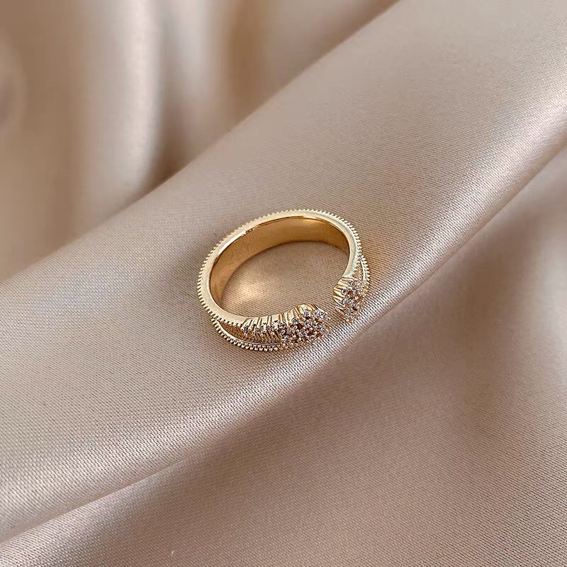 Simple fashion lady temperament elegant lady style elegant ring