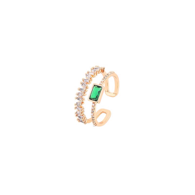A new ring from Dongdaemun, South Korea, featuring a sweet, fashionable and elegant girl