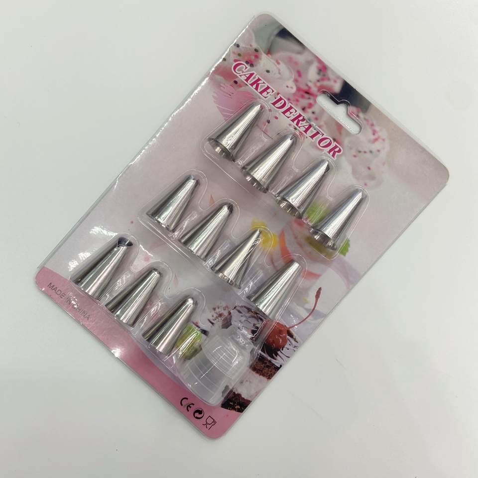 12pc stainless steel piping tip baking piping tool
