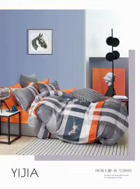 Conjunto de cuatro piezas al por mayor y al por menor cama 100% algodón dormitorio estudiantil simple conjunto de cuatro piezas multi-estilo tamaño ① pic 1