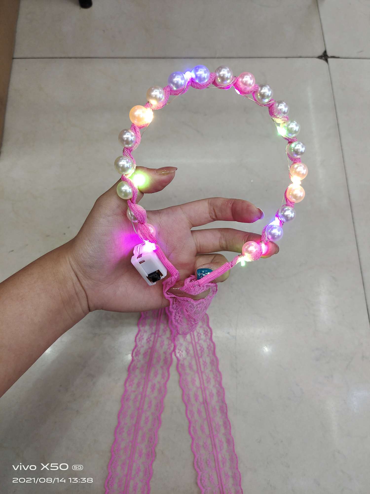 发光珠子头箍 发光饰品 厂家直销  量大从优产品图