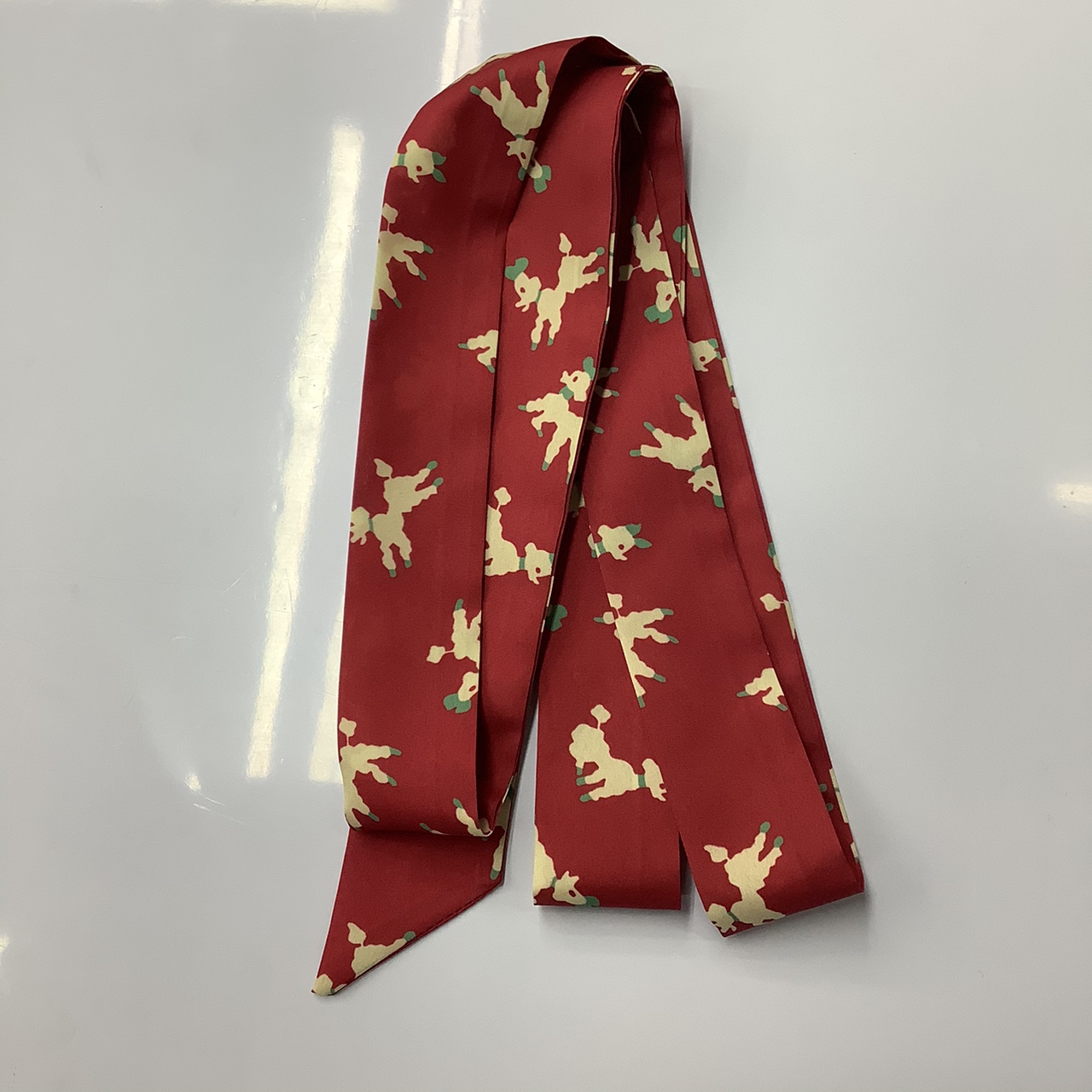 Long Ribbon Red Bottom Puppy 124