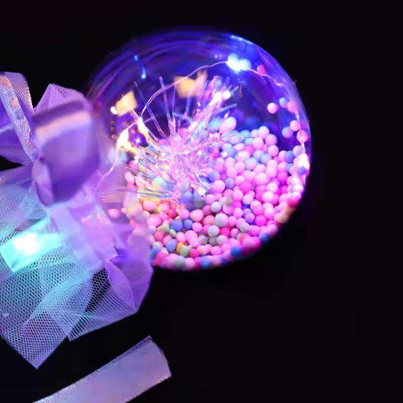 Glow Toy Glow Lace Ball Bobo Ball Item Picture