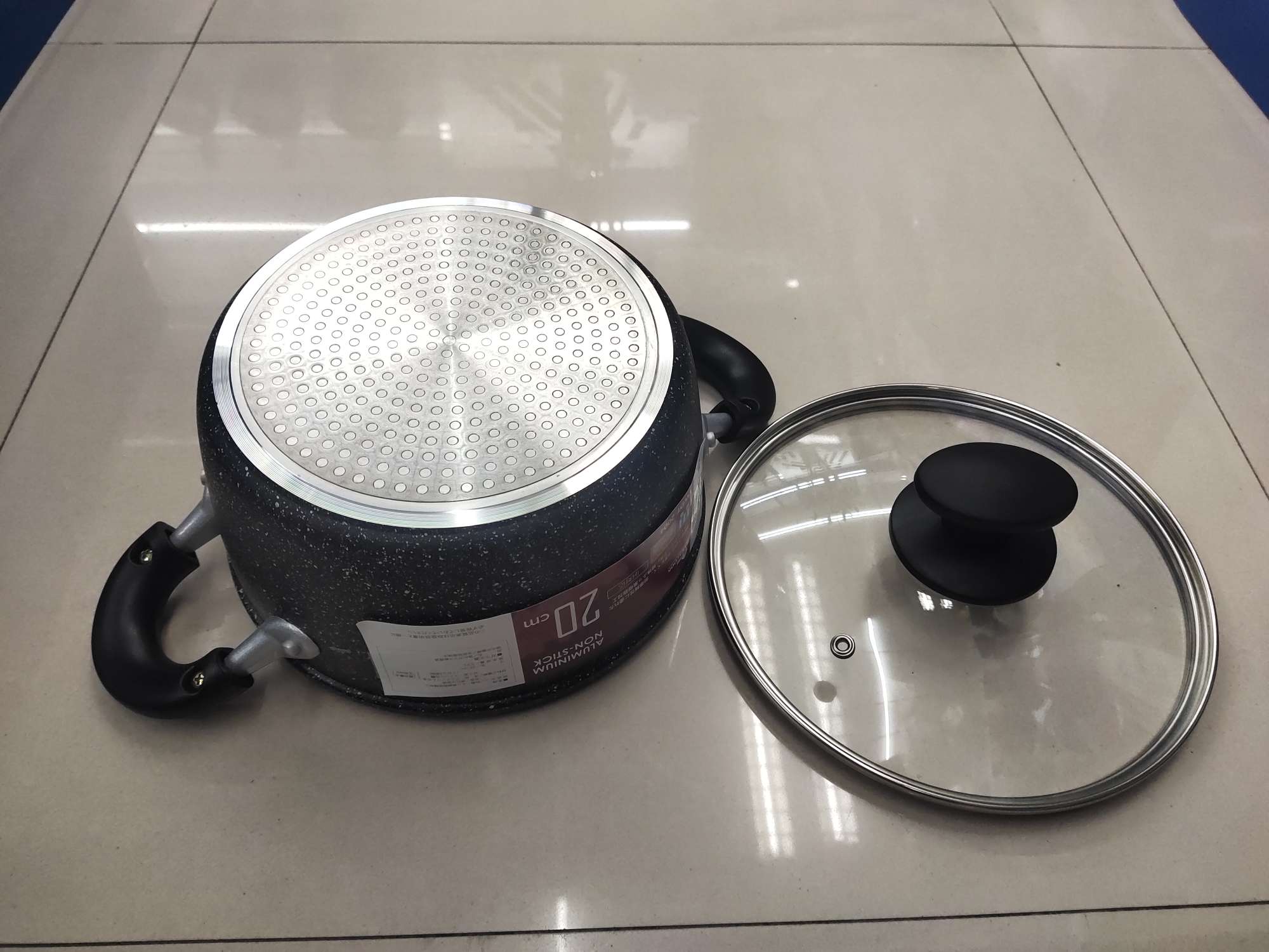 SARACOOK,20cm soup pot, milk pot, non-stick porridge and soup cooking pot, gas stove and induction cooker dual-purpose pot, two-hand pot, 20-28cm Specification image