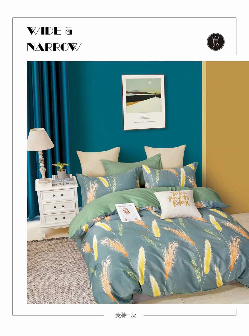 四件套批发零售  床品全棉学生宿舍家用简约纯棉四件套多款式尺寸⑩详情4