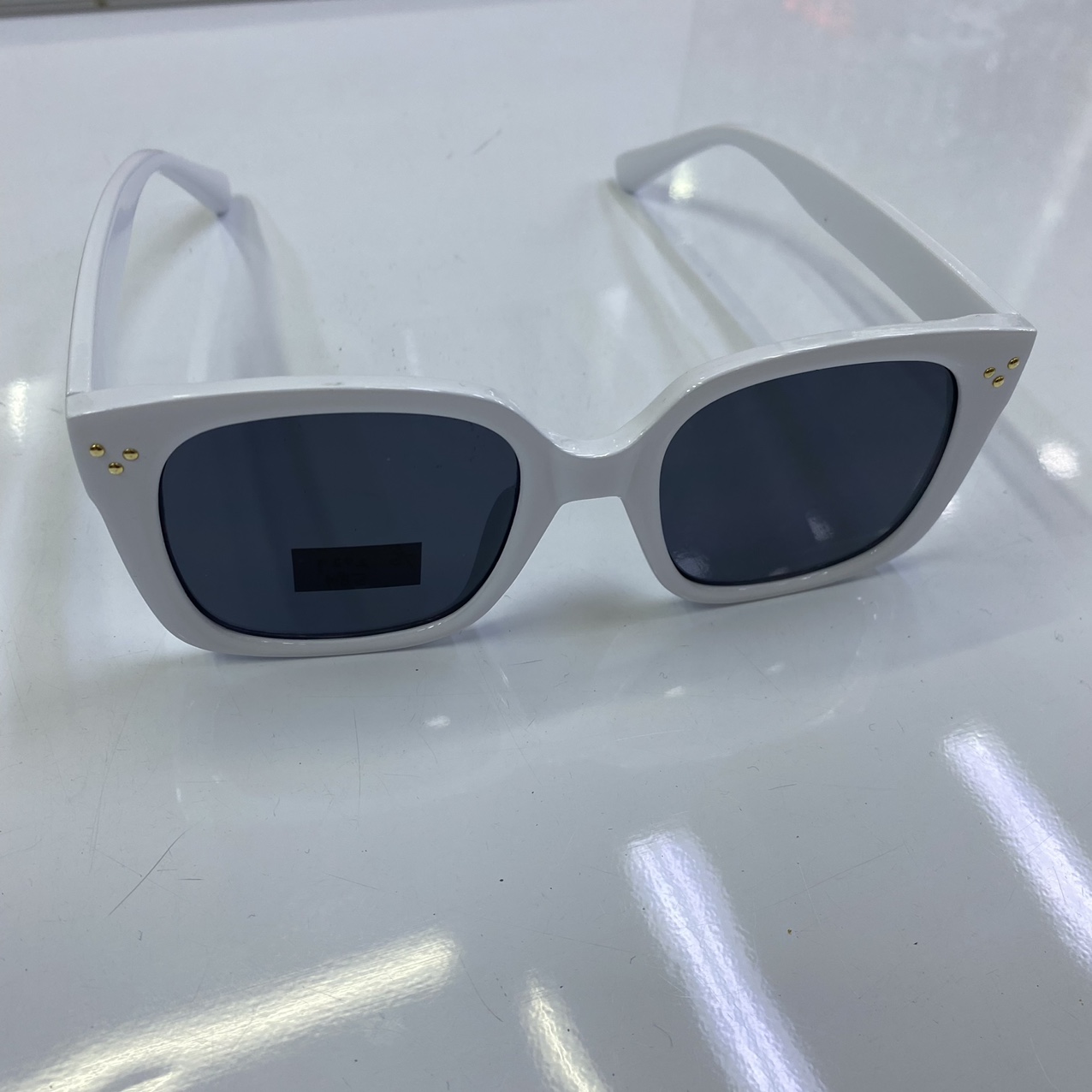 防紫外线开车眼镜韩版小脸圆脸护目韩版潮开车专用驾驶镜太阳眼镜蓝色