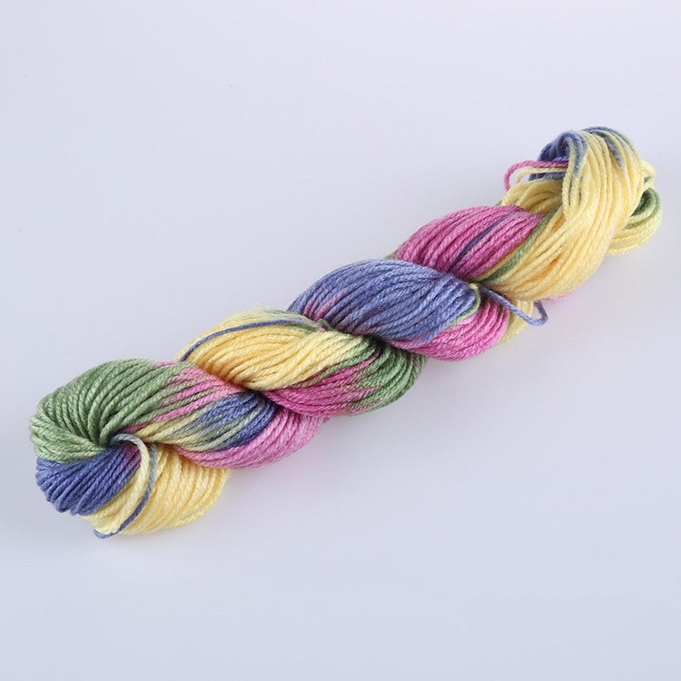 Direct sales and wholesale of cross-border best-selling products such as twisted acrylic yarn, hand-knitted segmentally dyed gradient yarn balls, and DIY crochet thread from the manufacturer