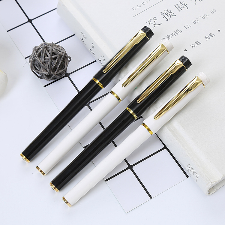 G38中性笔 优质办公用品学习文具黑色签字笔 0.5mm子弹头水笔批发