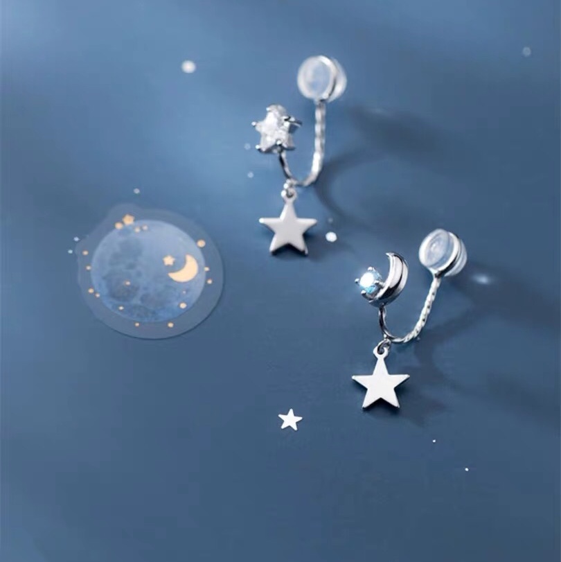 Ear clip women's summer European and American style small, simple and elegant cold style earrings 6